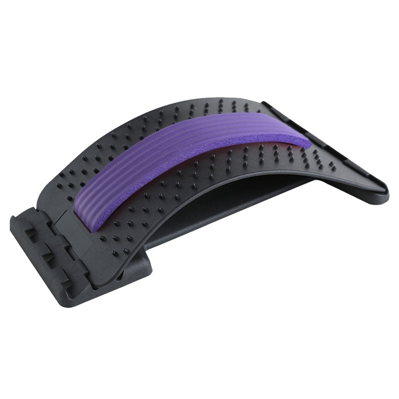 Back Massager Stretcher Tools Neck stretch massage Spinal Waist Pain Relief therapy Chiropractic lumbar support Humpback Device