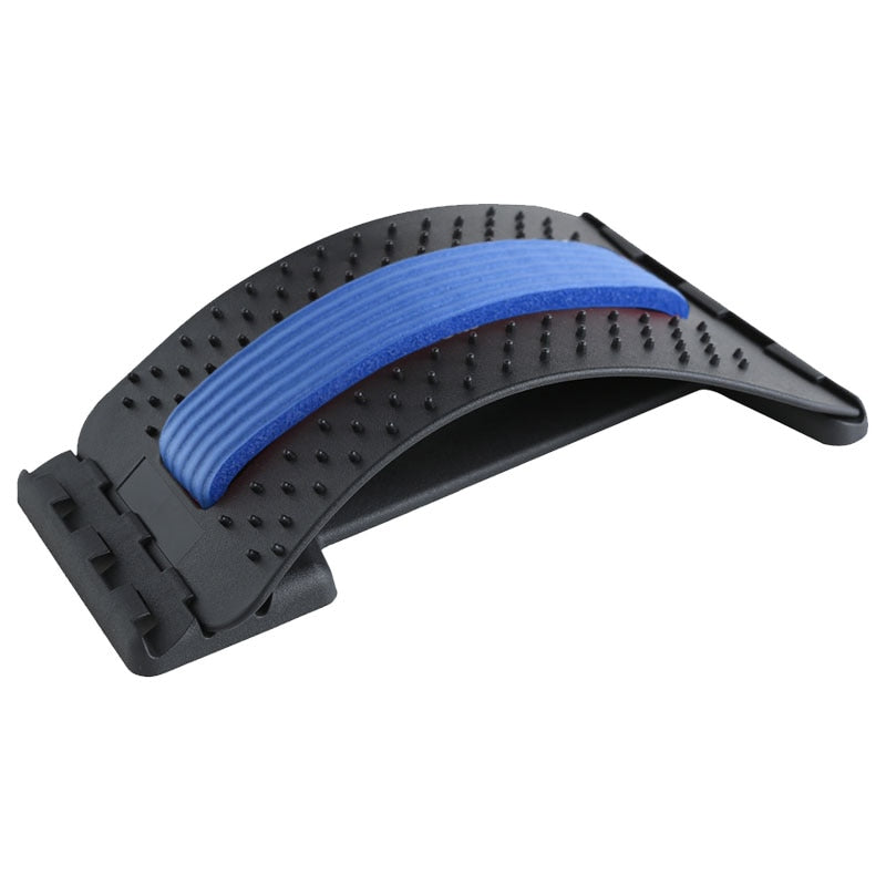 Back Massager Stretcher Tools Neck stretch massage Spinal Waist Pain Relief therapy Chiropractic lumbar support Humpback Device