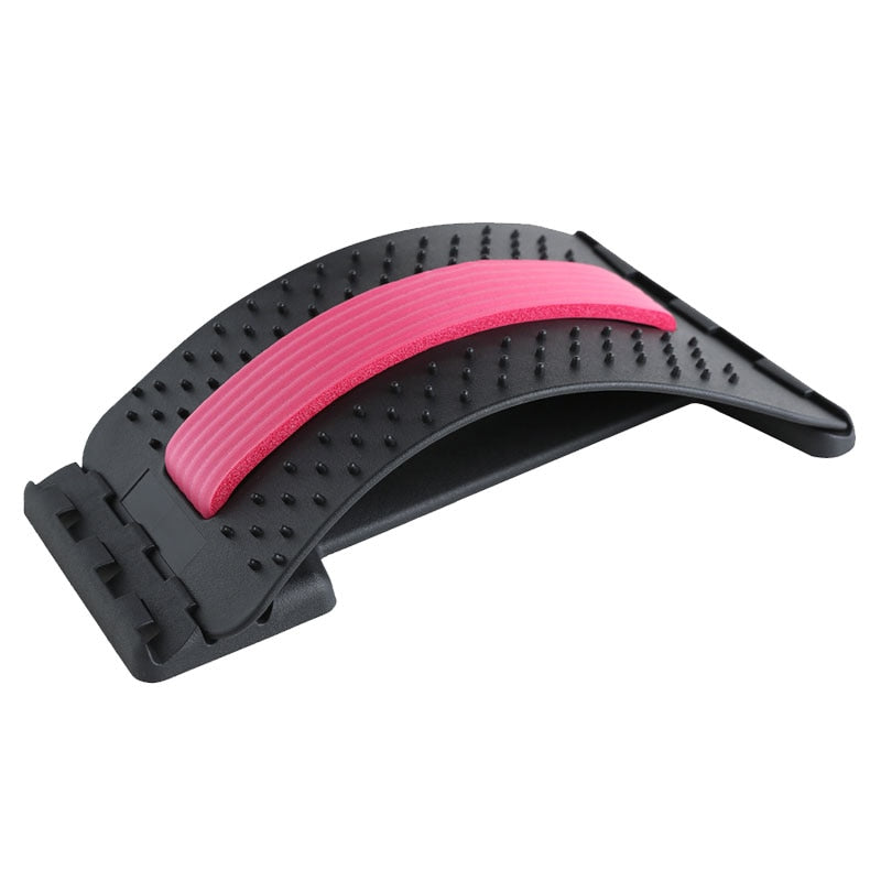 Back Massager Stretcher Tools Neck stretch massage Spinal Waist Pain Relief therapy Chiropractic lumbar support Humpback Device
