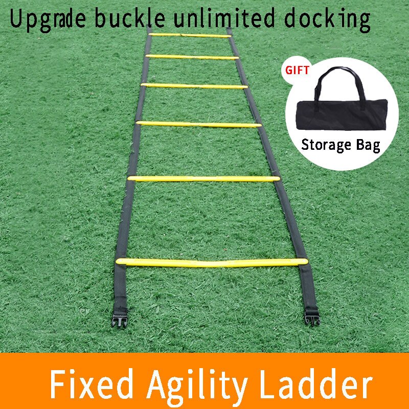 Agility Ladder Training Ring Cone Cylinder Hurdles Barriers Frame Soccer Obstacle Rack Pole Logo Bar Football Training Equipment
