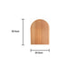 1Pc Nordic Groove Wood Dessert Slicing Bread Tray Kitchen Anti-slip Cutting Board Storage Organizer
