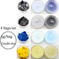 Scented Candle Mold DIY Wool shape Candle Silicone Casting Mold Handmade Candle Soap Making Wax Mold Handcraft Home Decoration