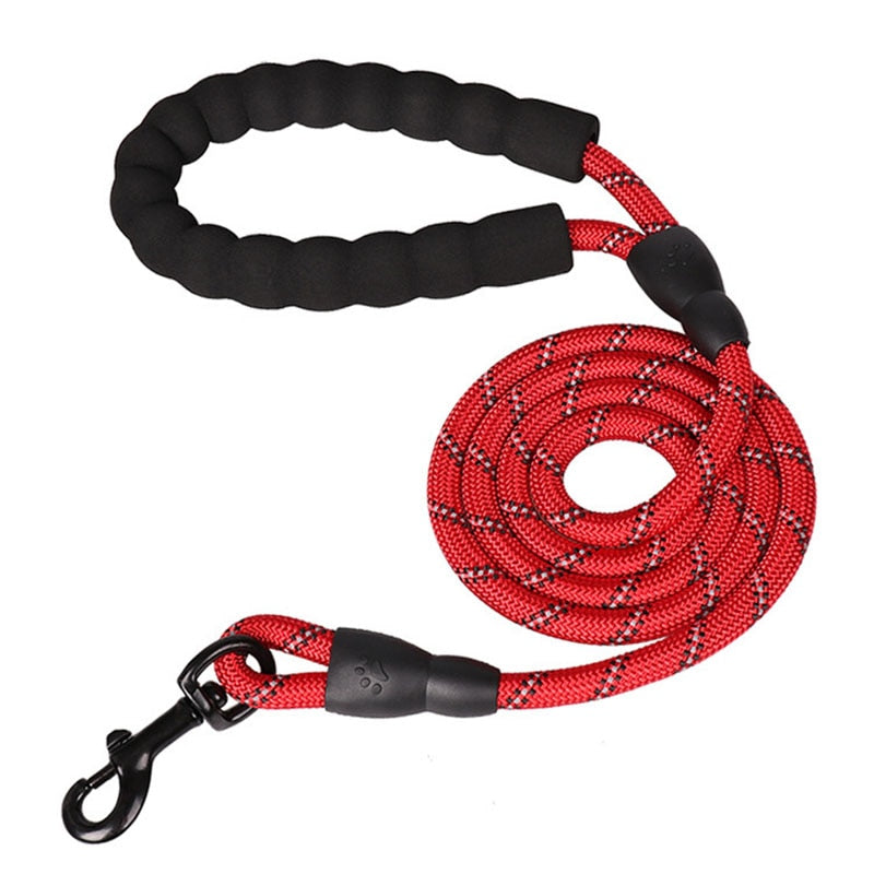 Nylon Training Dog Leash Webbing Recall Long Lead Line Pet Traction Rope Great for Teaching Camping Backyard