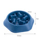 Pet Dog Bowl Dog Slow Feeder Bowl Puppy Cat Slow Eating Dish Bowl Anti-Gulping Food Plate Feeding Dog Cat Food Bowl Pet Supplies