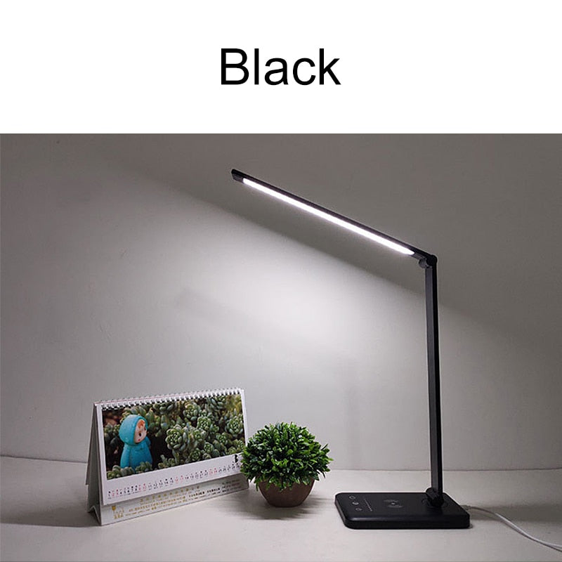 Led Desk Lamps USB Eye-Protection Table Lamp 5 Dimable Level Touch Night Light For Bedroom Bedside Reading lampara escritorio