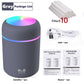 300ML Air Humidifier Ultrasonic Aromatherapy Essential Oil Diffuser Sprayer Mist Maker Fogger Aroma Difuser Car Home Mini Xiaomi