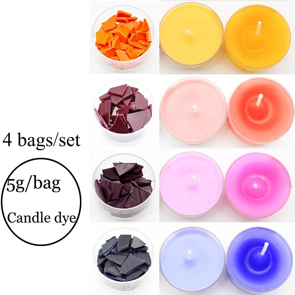 Scented Candle Mold DIY Wool shape Candle Silicone Casting Mold Handmade Candle Soap Making Wax Mold Handcraft Home Decoration