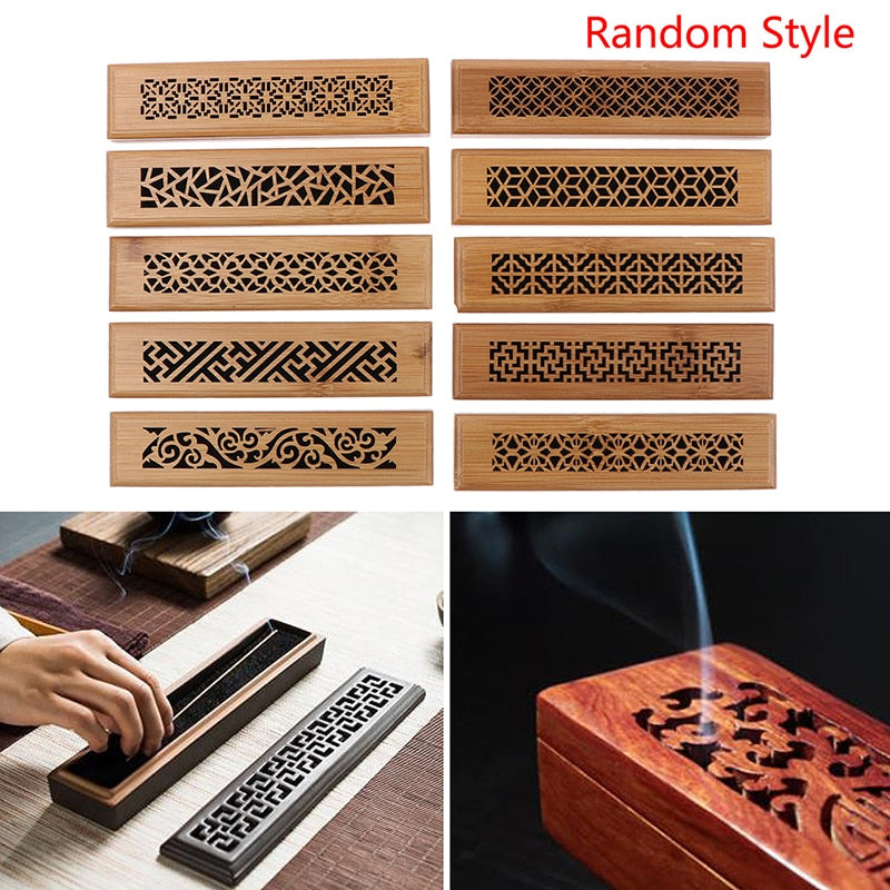 1Pc Wood Incense Stick Holder