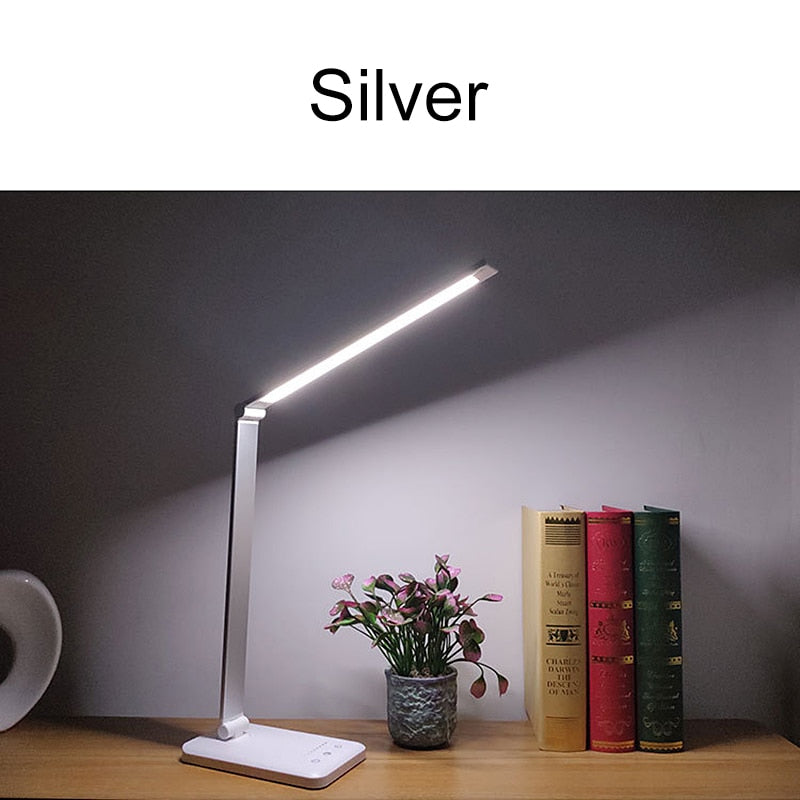 Led Desk Lamps USB Eye-Protection Table Lamp 5 Dimable Level Touch Night Light For Bedroom Bedside Reading lampara escritorio