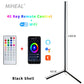RGB LED Floor lamp Indoor Home Decoration Modern Corner Floor Lamp Living Rome Art Decor Atmospheric Standing Stand Lighting