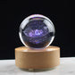 Newfashioned 3D Crystsal Solar System Ball Laser Engraved Planets Glass Sphere Cosmic Model Globe Home Decoration Astronomy Gift