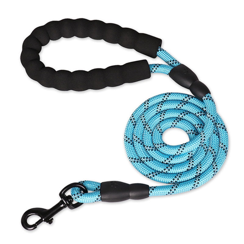 Nylon Training Dog Leash Webbing Recall Long Lead Line Pet Traction Rope Great for Teaching Camping Backyard