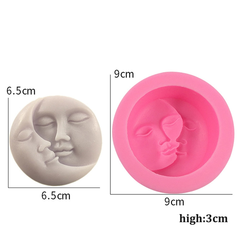 Scented Candle Mold DIY Wool shape Candle Silicone Casting Mold Handmade Candle Soap Making Wax Mold Handcraft Home Decoration