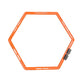 Hexagonal Agility Ring Training Ring Physical Training Ring Football Trainer Ladders Hurdles Speed Rings