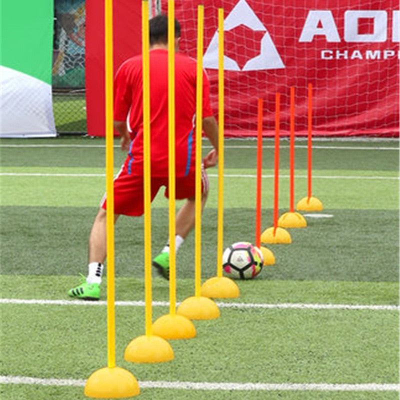 Agility Ladder Training Ring Cone Cylinder Hurdles Barriers Frame Soccer Obstacle Rack Pole Logo Bar Football Training Equipment