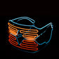 Novelty LED Glasses Light Up Shades Flashing Luminous Rave Night Christmas Activities Wedding Birthday Party Decoration 4 Colors