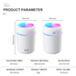 300ML Air Humidifier Ultrasonic Aromatherapy Essential Oil Diffuser Sprayer Mist Maker Fogger Aroma Difuser Car Home Mini Xiaomi