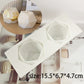 Scented Candle Mold DIY Wool shape Candle Silicone Casting Mold Handmade Candle Soap Making Wax Mold Handcraft Home Decoration