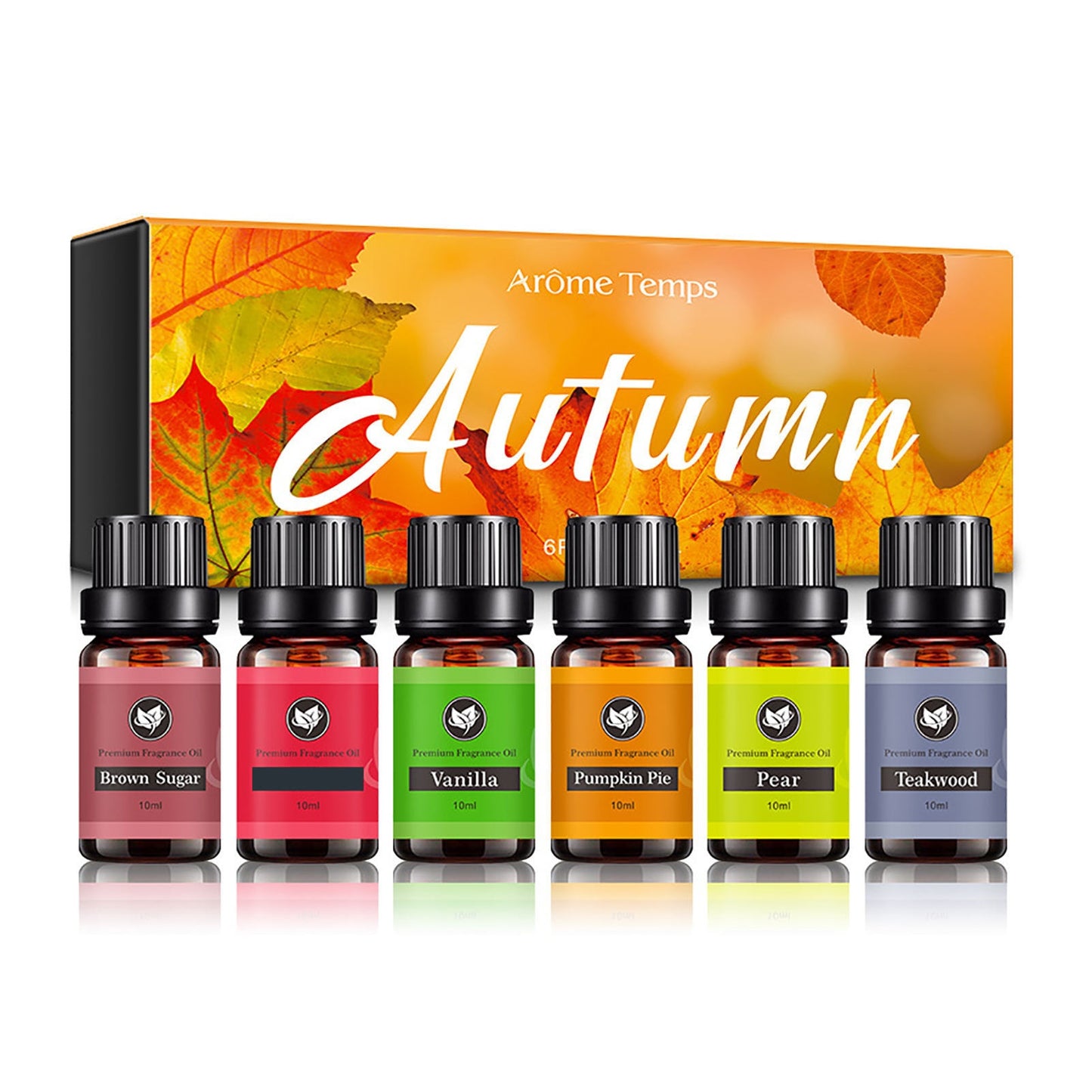 6/12/14/20Pcs Pure Essential Oils Natural Plant Aroma Essential Oil Diffuser Eucalyptus Vanilla Mint Eucalyptus Rose Tea TreeOil