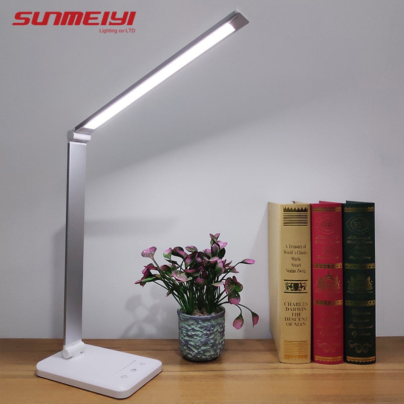 Led Desk Lamps USB Eye-Protection Table Lamp 5 Dimable Level Touch Night Light For Bedroom Bedside Reading lampara escritorio