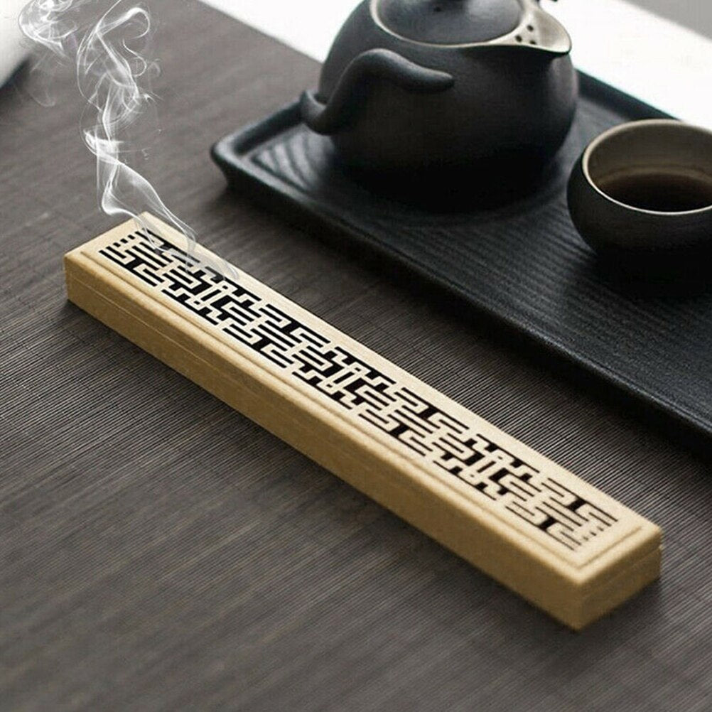 1Pc Wood Incense Stick Holder