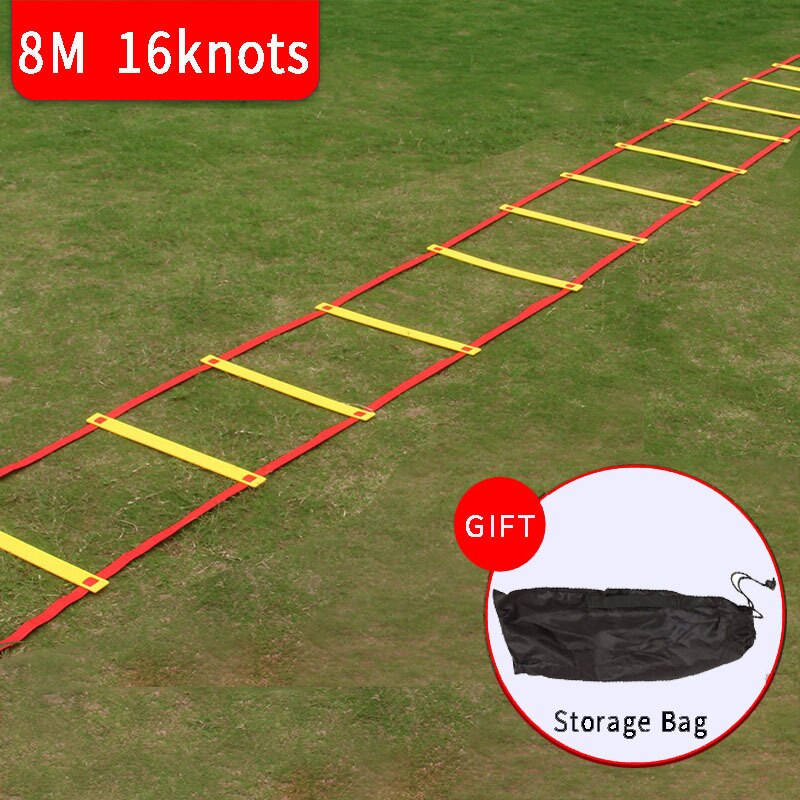 Agility Ladder Training Ring Cone Cylinder Hurdles Barriers Frame Soccer Obstacle Rack Pole Logo Bar Football Training Equipment