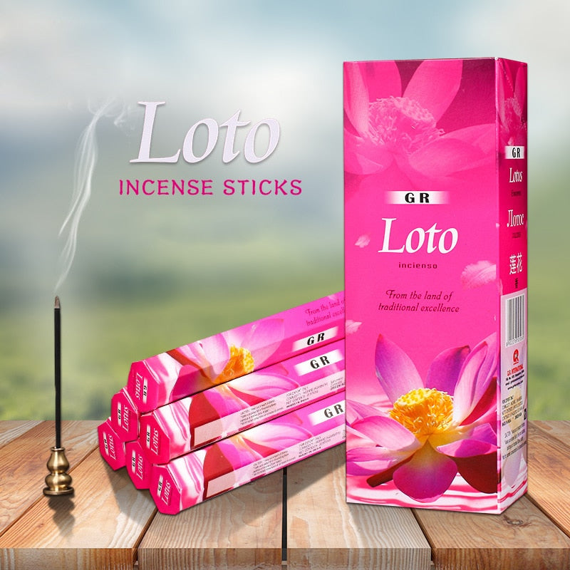 Y 20 Sticks Indian Incense White Sage Meditation Lavender Yoga Sea Breeze Love Incense Purifying Air Deodorization Aromatherapy