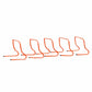5pcs/lot 23cm 15cm Soccer Football Gaelic Hurdle Hurdles Training Practise Equipment Barriers Frame