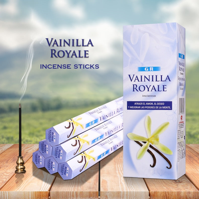 Y 20 Sticks Indian Incense White Sage Meditation Lavender Yoga Sea Breeze Love Incense Purifying Air Deodorization Aromatherapy