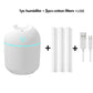 FunShing 250ml Mini Air Humidifier Purifier Car USB Aroma Essential Oil Diffuser Led Light Ultrasonic Mist Maker Home Appliance