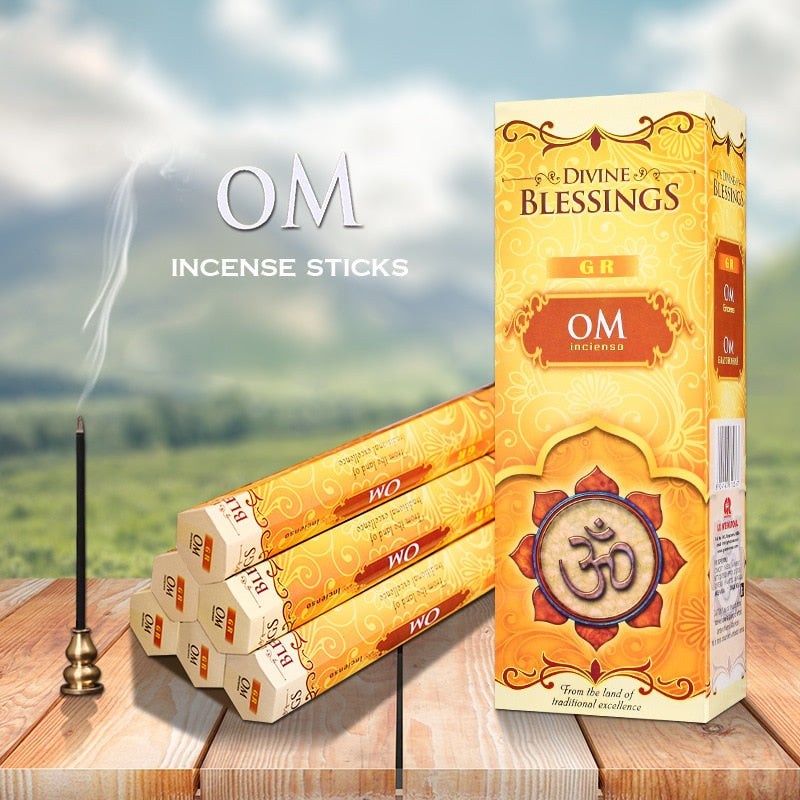 Y 20 Sticks Indian Incense White Sage Meditation Lavender Yoga Sea Breeze Love Incense Purifying Air Deodorization Aromatherapy