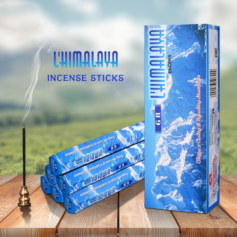 Y 20 Sticks Indian Incense White Sage Meditation Lavender Yoga Sea Breeze Love Incense Purifying Air Deodorization Aromatherapy