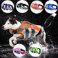 Pet Dog Life Jacket Safety Vest Dog Clothes Dog Swimsuit Pet Swimsuit Summer Vacation Oxford Reflective Breathable Bulldog