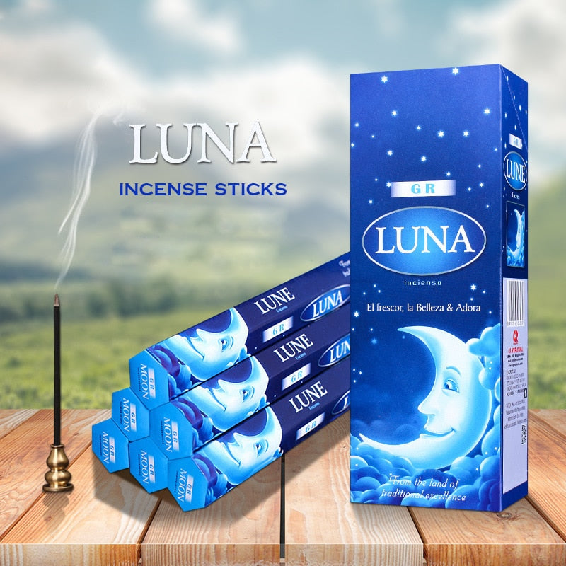 Y 20 Sticks Indian Incense White Sage Meditation Lavender Yoga Sea Breeze Love Incense Purifying Air Deodorization Aromatherapy