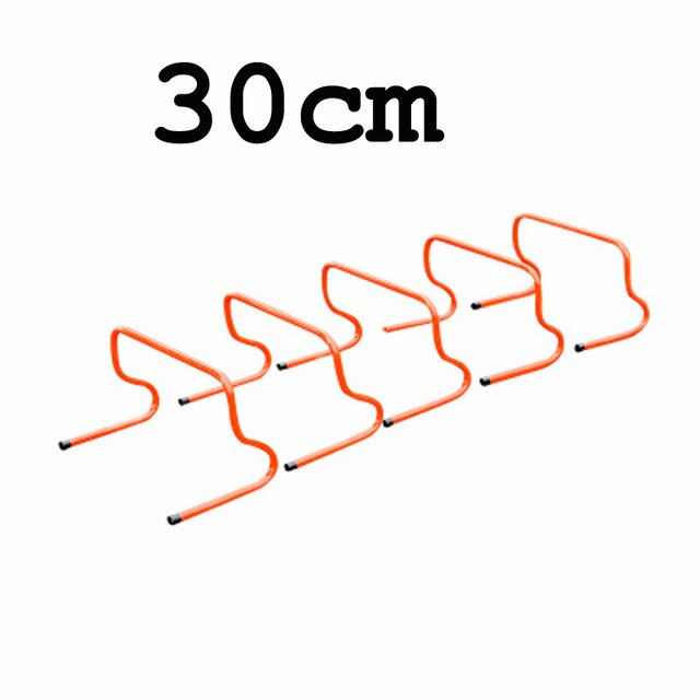 5pcs/lot 23cm 15cm Soccer Football Gaelic Hurdle Hurdles Training Practise Equipment Barriers Frame